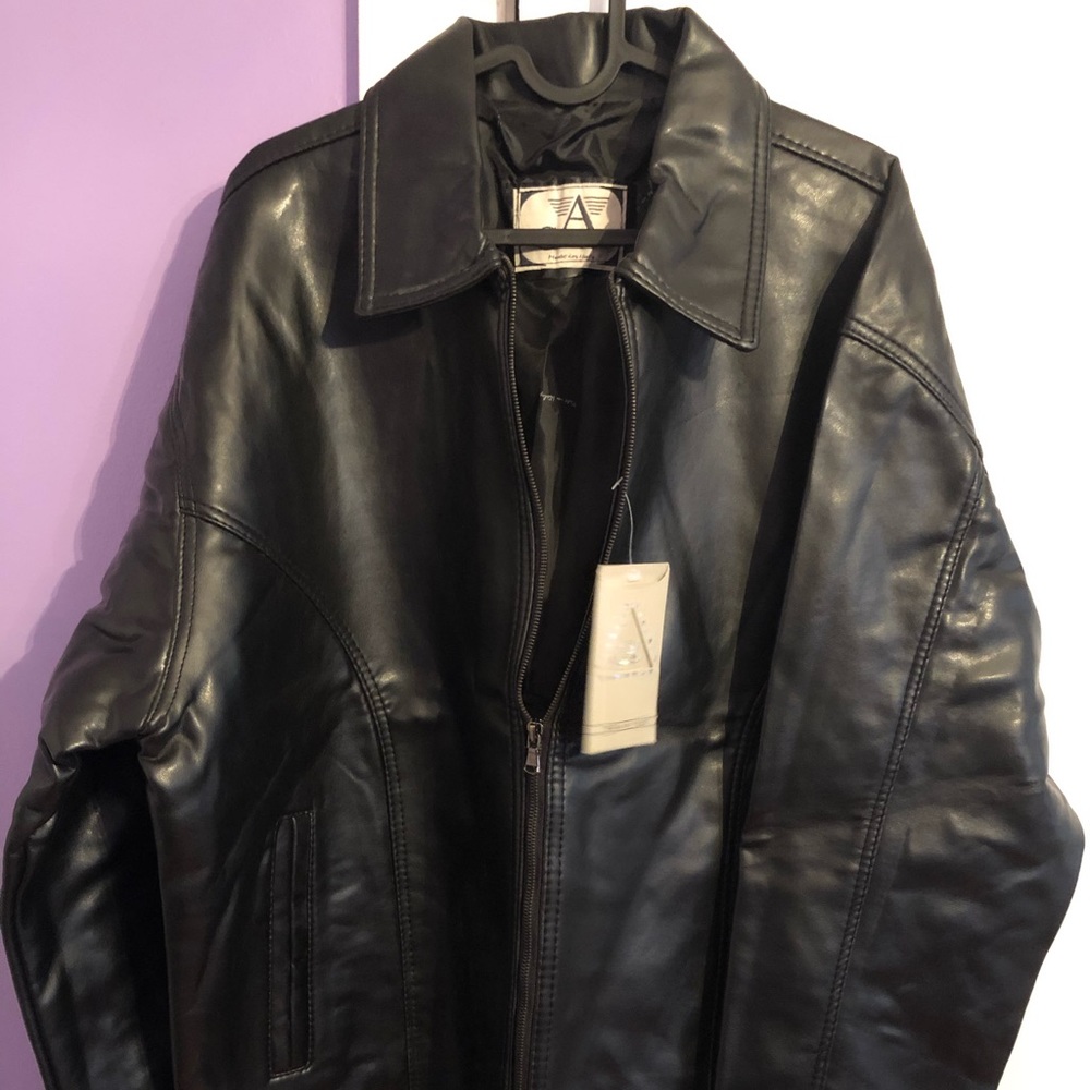 Men’s Leather Jacket Made in Italy